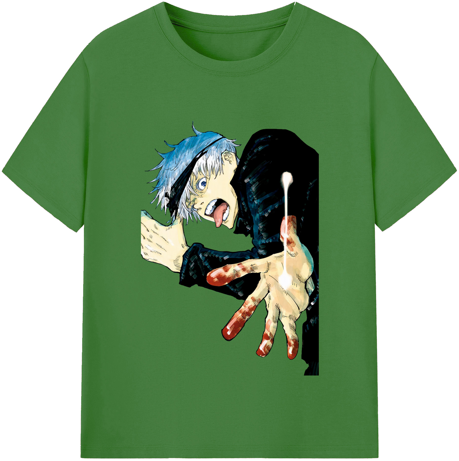 （画像用） 呪術廻戦 Jujutsu Kaisen レディースカジュアルプリントTシャツ（綿100％）